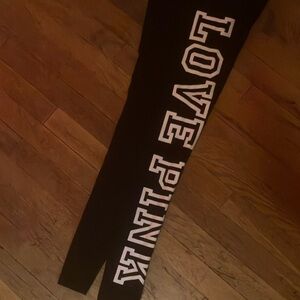 PINK Victorias Secret yoga pants. Size small